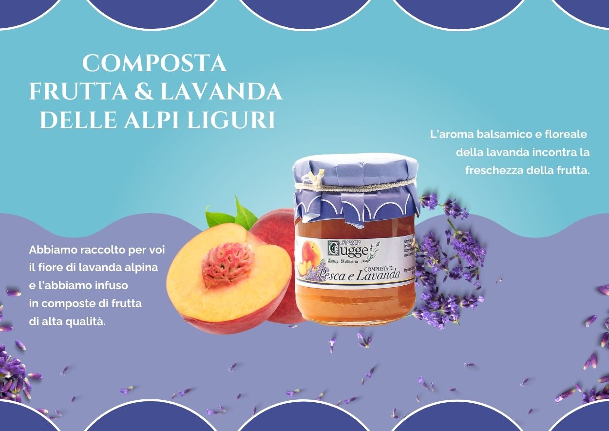 Composta di Pesca e Lavanda di Montagna - immagine 2