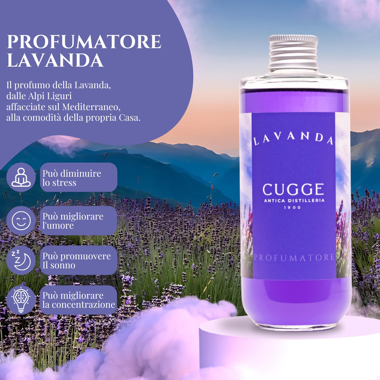 Profumatore a bastoncini | Lavanda - immagine 3